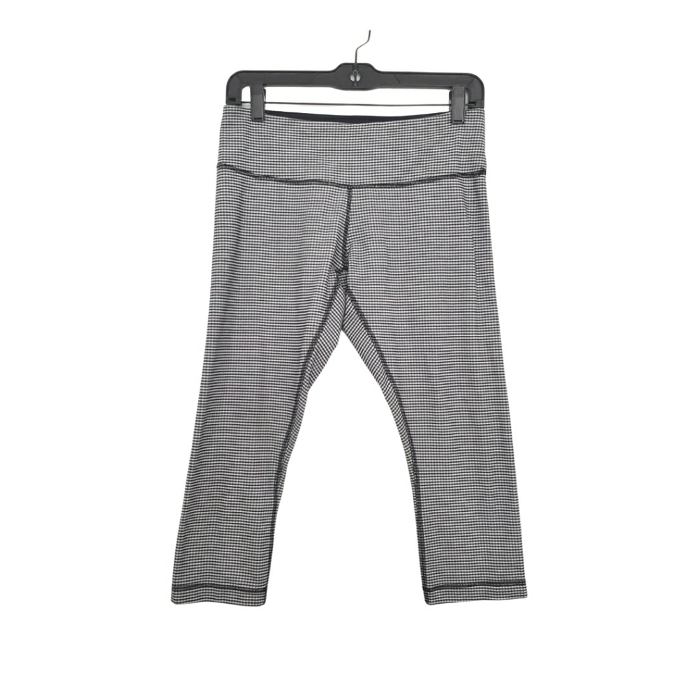 Lululemon Gingham Wunder Under Crop II Pant